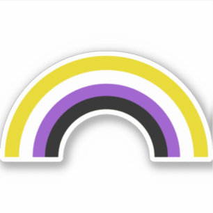Non-Binary Rainbow Non Binary Pride Flag