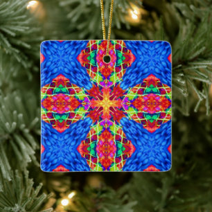 Non-Denominational Happy Holidays Ceramic Ornament