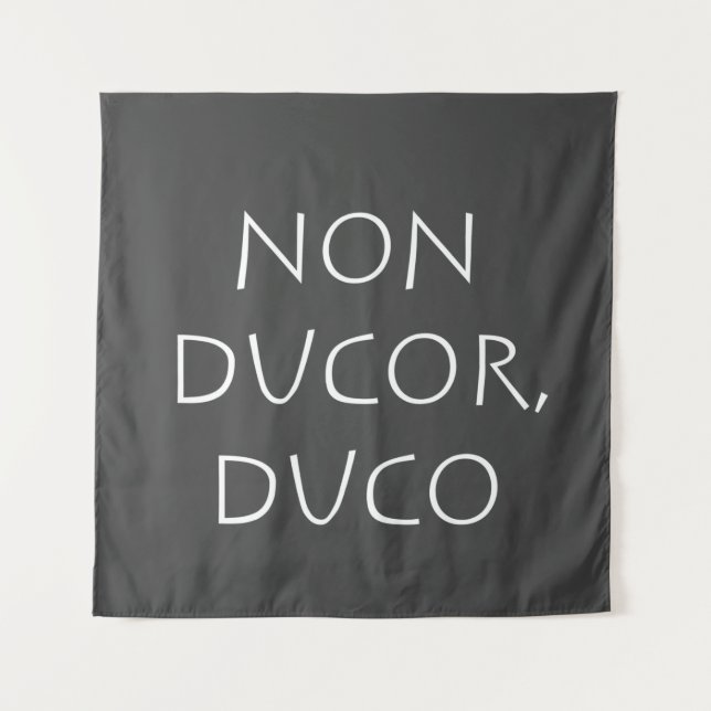 Non ducor duco tapestry (Front)
