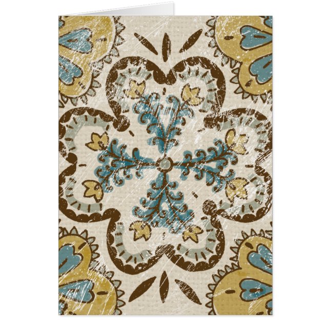 Non-Embellished Batik Square II (Front)