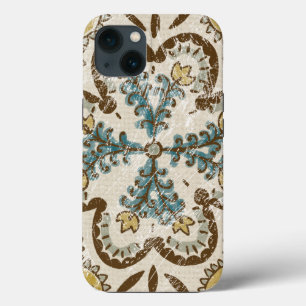 Non-Embellished Batik Square II iPhone 13 Case