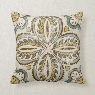 Non-Embellished Batik Square III Cushion