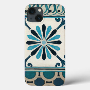 Non-Embellished Indigo Frieze II iPhone 13 Case