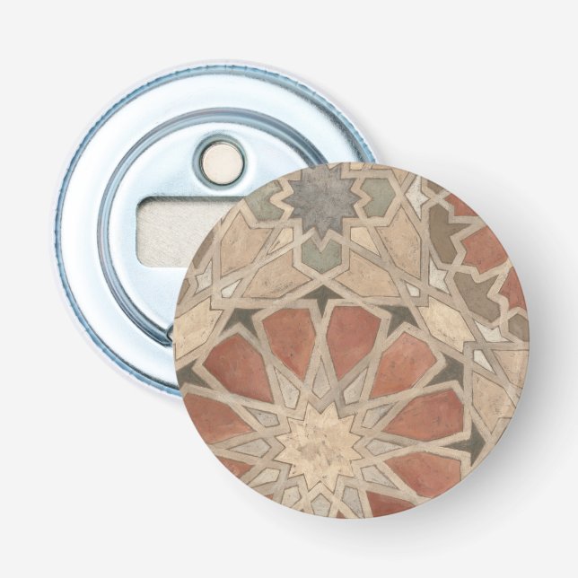 Non-Embellished Marrakesh Design I Bottle Opener (Front)