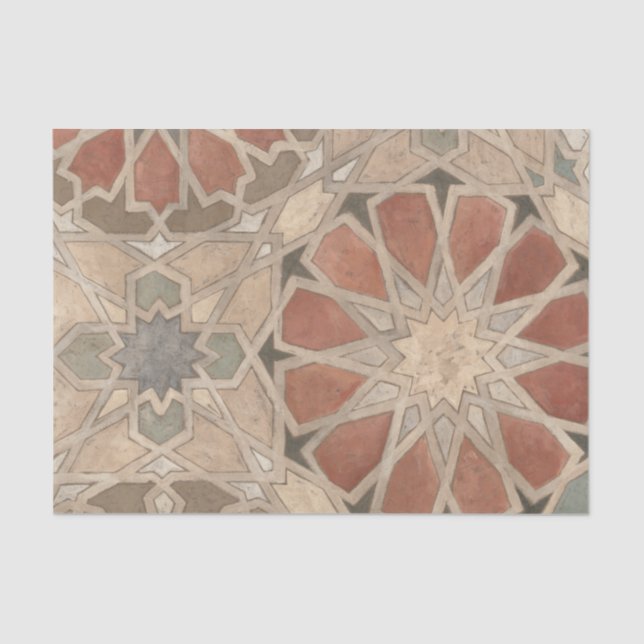 Non-Embellished Marrakesh Design I Tissue Paper (Front)