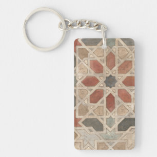 Non-Embellished Marrakesh Design II Key Ring