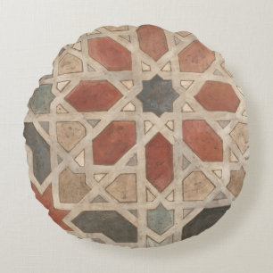 Non-Embellished Marrakesh Design II Round Cushion