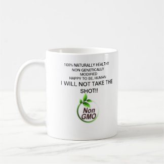 Non GMO, Healthy and Happy Coffee Mug