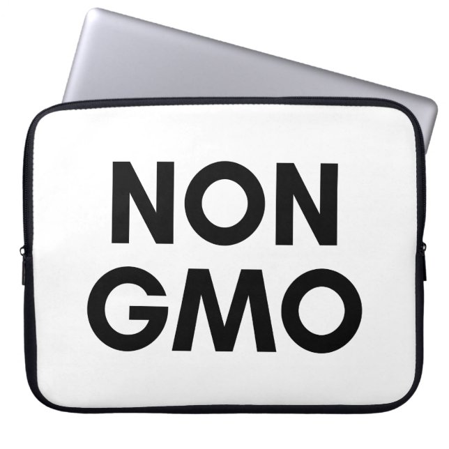 non gmo laptop sleeve (Front)