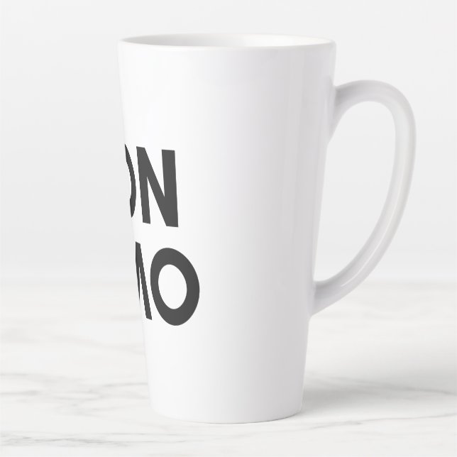 non gmo latte mug (Right)