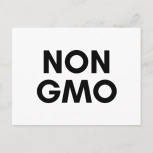 non gmo postcard
