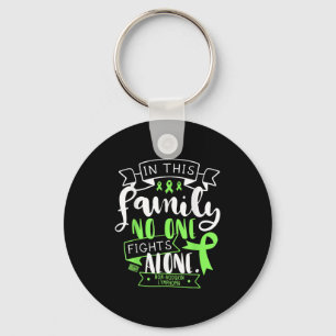 Non-hodgkin Lymphoma Awareness Family No Alone Quo Key Ring