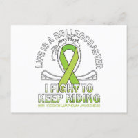 Non hodgkin lymphoma cancer awareness lime ribbon
