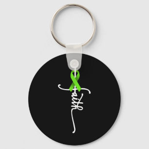 Non-hodgkin Lymphoma Cancer Faith Cancer Key Ring