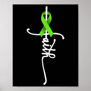 Non-hodgkin Lymphoma Cancer Faith Cancer Poster