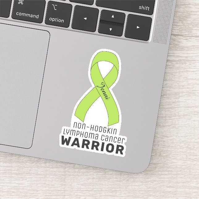 Non-Hodgkin Lymphoma Cancer Vinyl Sticker (Detail)