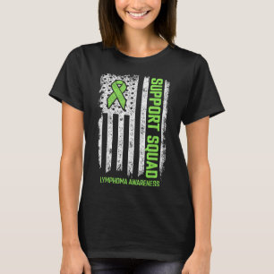 Non-hodgkin Lymphoma Support Squad Lymphoma Cancer T-Shirt