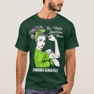 Non-hodgkin Lymphoma Warrior Tee Unbreakable Aware