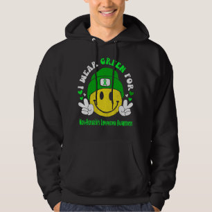 Non-Hodgkin's Lymphoma Awareness Ribbon Support Gi Hoodie