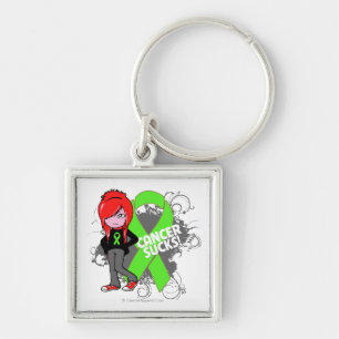 Non-Hodgkins Lymphoma Cancer Sucks Key Ring