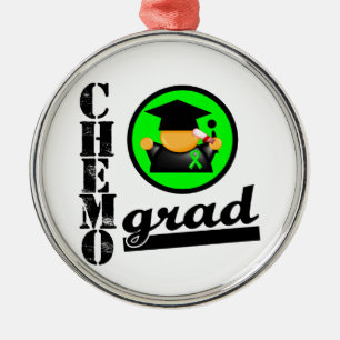 Non-Hodgkins Lymphoma Chemo Grad Metal Ornament