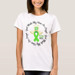 Non-Hodgkins Lymphoma God Made My Hero An Angel T-Shirt