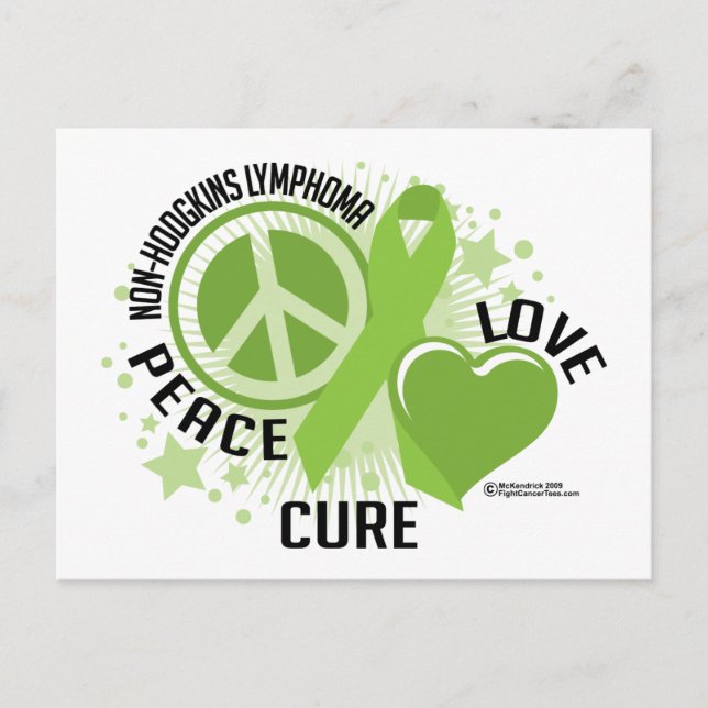 Non Hodgkins Lymphoma PLC Postcard (Front)