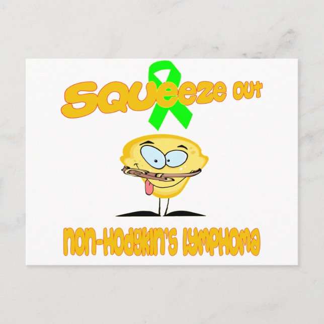 Non-Hodgkin's Lymphoma Postcard (Front)