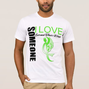 Non Hodgkins Lymphoma Someone I Love Earned Wings T-Shirt