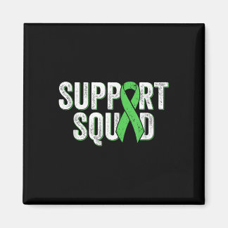 Non-hodgkins Lymphoma Support Squad - Lime Green A Magnet