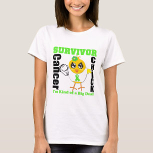 Non Hodgkins Lymphoma Survivor Chick Ribbon T-Shirt