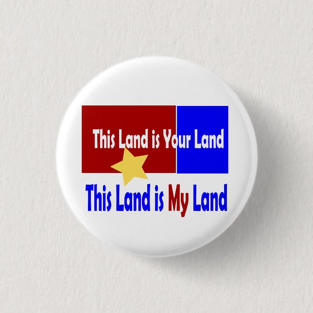 Non-Partisan Protest Button (Front)