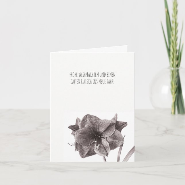 non religios Christmas  Holiday Card (Front)