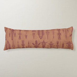 Non-Seamless Patterned Brushed Polyester  Body Cushion