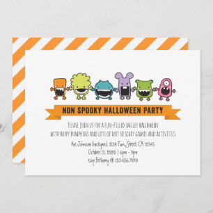 Non Spooky Halloween Party Invitation