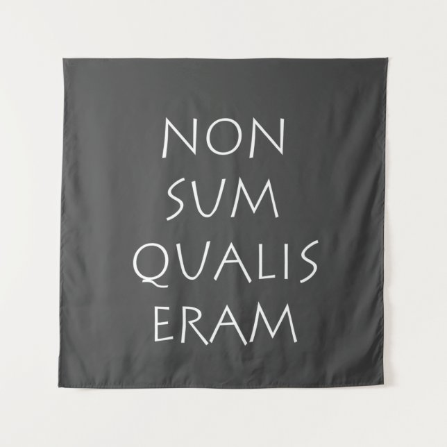 Non sum qualis eram tapestry (Front)