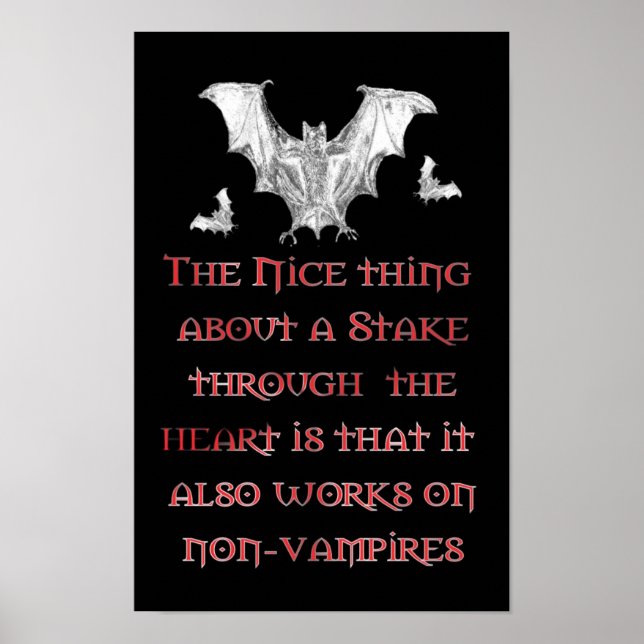 Non-Vampires Poster (Front)