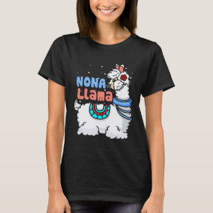 Nona Llama Matching Family Christmas Pyjamas T-Shirt