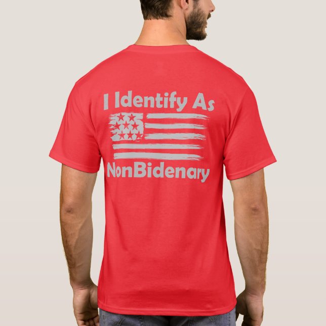 NonBidenary T-Shirt (Back)