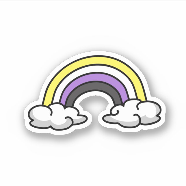 Nonbinary Cute Rainbow (Front)