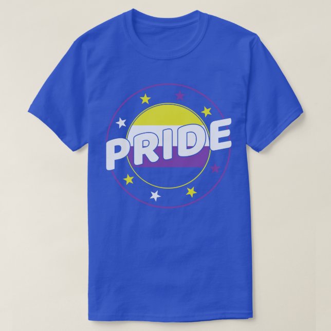 NonBinary Enby Pride LGBT T-Shirt (Design Front)
