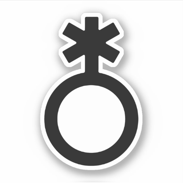 Nonbinary Gender Symbol (Front)