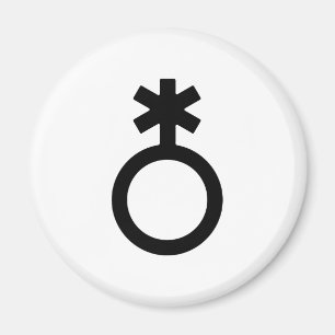 Nonbinary Gender Symbol Magnet