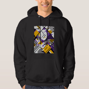 Nonbinary Geometric Using Flag Colours LGBTQ+ Hoodie