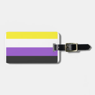 nonbinary luggage tag