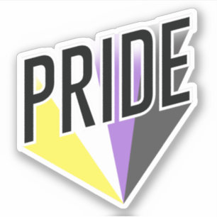 Nonbinary Pride Burst