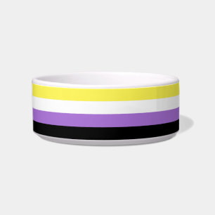 Nonbinary Pride Flag Bowl