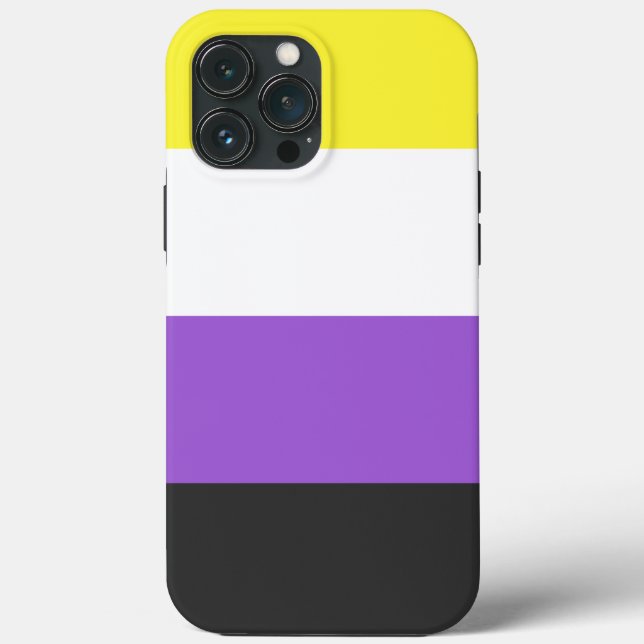 Nonbinary Pride Flag Case-Mate iPhone Case (Back)