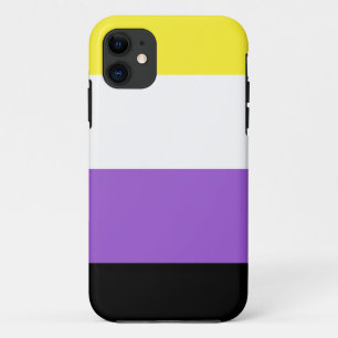 Nonbinary Pride Flag iPhone 11 Case
