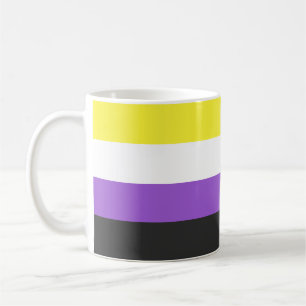 Nonbinary Pride Flag Coffee Mug